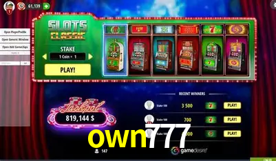 Descubra a Magia dos Jogos de Arcade no own777